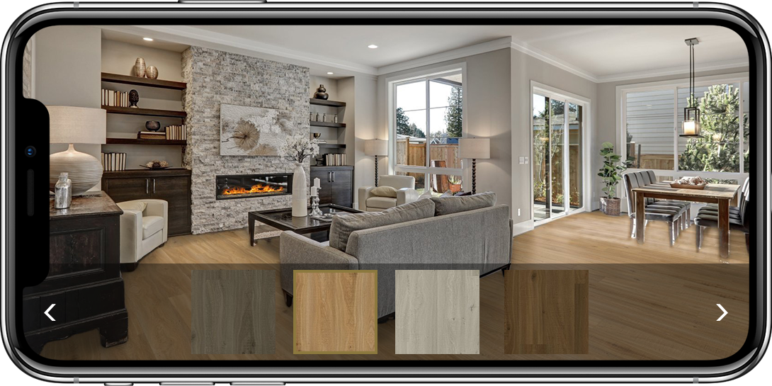 Room Visualizer on mobile